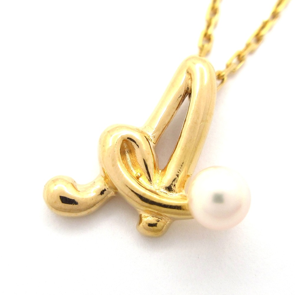 Tasaki Necklace 18K Yellow Gold Pearl